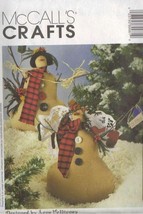 McCall's 8998 Lumpy The Snowman And Wife Sewing Pattern 1997 New Uncut - £5.28 GBP