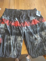 Nbn Gear Size 5XL Men&#39;s Swim Shorts-Black/Red/White-Brand New-SHIPS N 24 Hours - £31.05 GBP