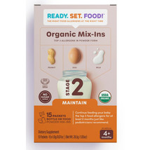 Ready Set Food! Early Allergen Introduction Mix-ins Babies +4mo Stage 2 -01/2025 - £9.33 GBP
