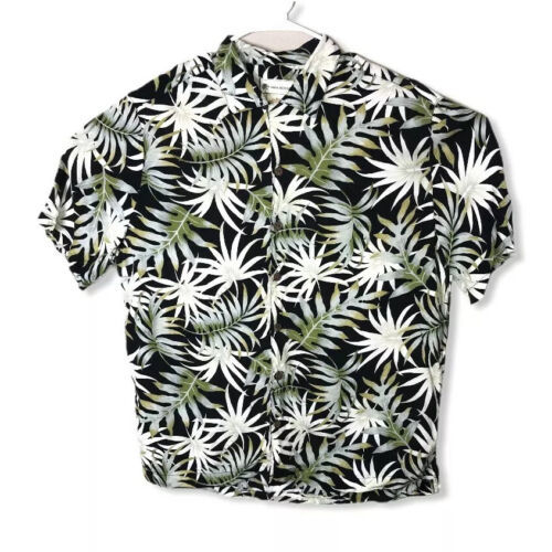 Primary image for HAVANA JACK'S CAFE Men's Hawaiian Aloha shirt sz L 100% rayon floral