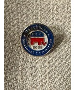 GOP Republican Elephant 2008 Pin + I Love America USA Map Patriotic Lape... - $15.91 CAD