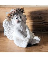 1990&#39;s Dreamsicles Sitting Pretty Hand Painted Plaster Figurine - $15.90 CAD