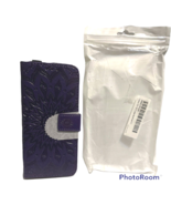 For Galaxy A51 5G Purple Sunflower Wallet Credit Card Phone Case Magneti... - £3.94 GBP