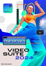 Movavi Video Suite 2024 For Macintosh Convert Videos , Edit Mpeg Avi Wmv - £53.78 GBP