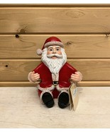Santa Claus Christmas Figurine BNWT World of Wonders 6 inch Candle Holder - $32.80 CAD