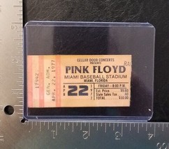 PINK FLOYD - VINTAGE APRIL 22, 1977 MIAMI, FLORIDA ANIMALS CONCERT TICKE... - $195.00