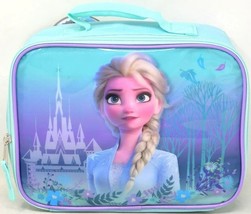 Frozen Elsa Lunch Bag Measures 9.5&quot; x 8&quot; x 3&quot; - £9.56 GBP