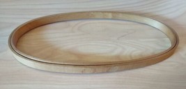 Vintage Wooden OVAL Embroidery Hoop 9.5&quot;  - £16.95 GBP