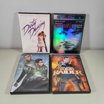 DVD Lot of 4 Lara Croft Tomb Raider, Butterfly Effect, Dirty Dancing, After Math - £11.83 GBP