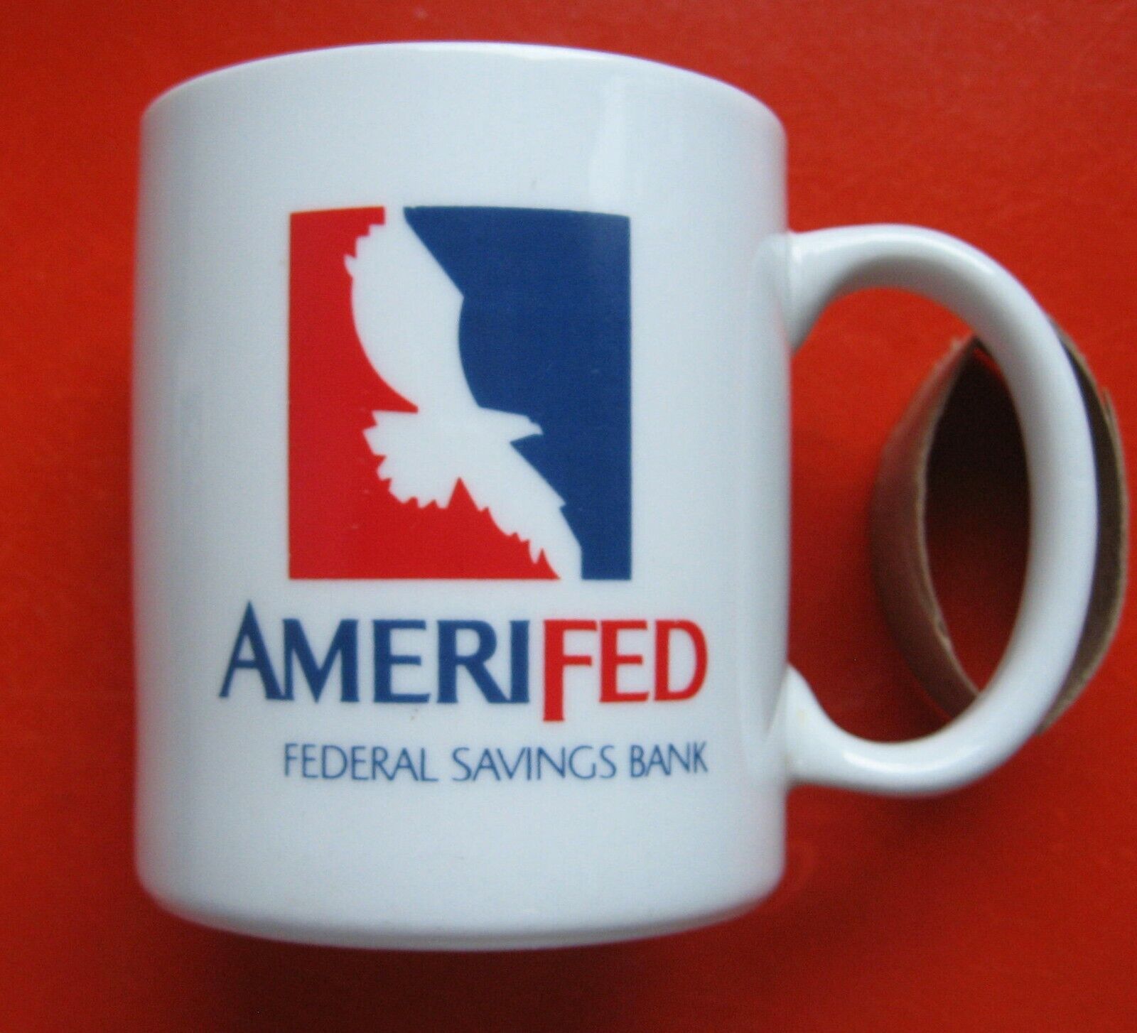 Amerifed Federal Savings Bank Coffee Cup From 1980's - $12.65