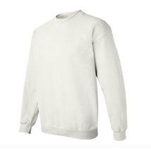 12 bulk lot GILDAN Heavy Blend Crewneck Sweatshirt 18000 White | Mens 2XL XXL - £76.92 GBP