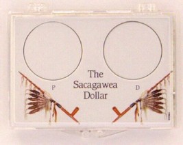 Sacagawea Dollar P and D, 2×3 Snap Lock Coin Holder, 3 Pack - $167.38 MXN