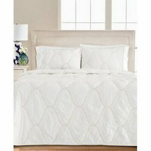Martha Stewart Collection Floral Embroidered Geo Quilt Collection - £103.11 GBP