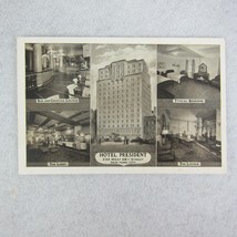 New York City Postcard Hotel President Photo Advertising Vintage 1940s Litho - £8.02 GBP