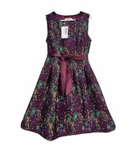 Coeur de Vague Red And Green Fit and Flare Cocktail Dress Size 8 Large P... - £25.62 GBP
