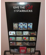 Give the Gift of Starbucks 2016 Holiday Gift Card Display w/ 231 Origina... - £735.43 GBP