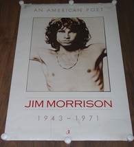 Jim Morrison Obituary Poster Vintage 1991 Winterland Rock Express #8118 ... - $34.99