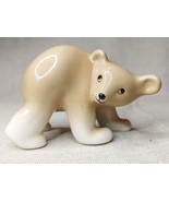 Vintage Art Pottery Bear Cub Figure, Made In England - $590.67 MXN
