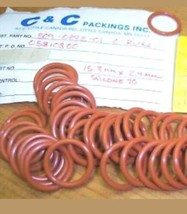 KY oil tube O-RING 5 PCS ONAN 509-0282-02 SILICONE 15.8mm x 2.4mm. Five pc lot - £11.01 GBP