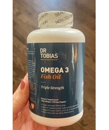 Dr Tobias Omega 3 Fish Oil, Triple Strength, 2000 mg Per Serving, 90 Ser... - £29.24 GBP