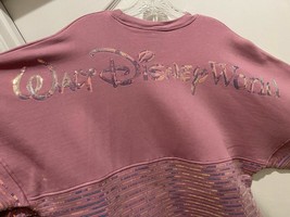 Disney Parks WDW 50th Anniversary Pink Iridescent Sequin Spirit Jersey XL Adult - £40.71 GBP