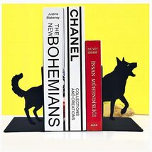 Black Dog Decorative Bookends for Shelves Dog Lover Gifts Office Decor - $437.32 Black Dog Decorative Bookends for Shelves Dog Lover Gifts Office Decor - $437.32 MXN