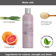 ABBA Volume Shampoo & Conditioner, Grapefruit & Lemongrass, 8 Oz Duo image 2