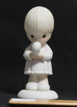 Enesco Precious Moments Figurine 1990 524522 Always in His Care Easter Seals - £5.94 GBP