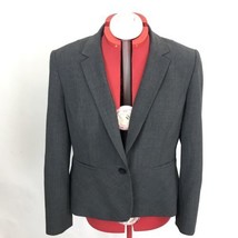 Anne Klein Womens Gray Suit Separate Business Jacket Blazer Professional... - £14.75 GBP