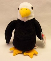 TY Beanie Baby BALDY THE BALD EAGLE 6&quot; Stuffed Animal 1996 NEW - £12.02 GBP