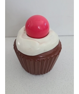 Vintage Avon Sweet Treat Pink &amp; Pretty Cologne Perfume Cupcake Bottle 30... - $19.99
