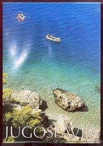 Original Travel Poster Jugoslavija Yugoslavia Adriatic Sea Tourism - $92.71