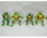 Set Of (4) TMNT Viacom Ninja Turtle 2.5" PVC Figures - $17.32