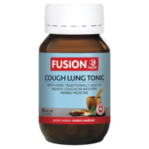 Fusion Cough Lung Tonic - 60 Vegetarian Capsules - £96.47 GBP