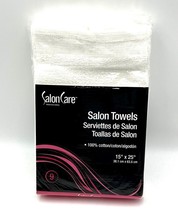 Salon Care Salon Towels 15&quot;x25&quot; 9 counts - £18.65 GBP