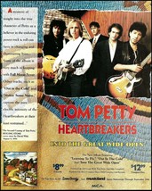Tom Petty &amp; The Heartbreakers 1991 Into The Great Wide Open album advertisement - £3.38 GBP