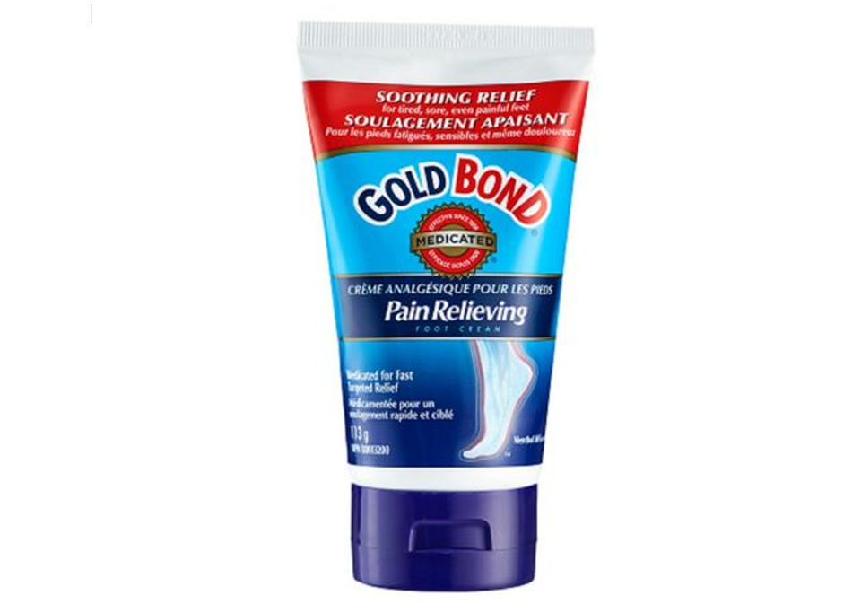 GOLD BOND pain relieving foot cream 113g  from Canada Free Shipping - $27.09