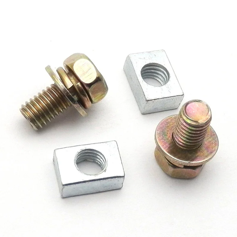 Universal Motorcycle Battery Terminal Nut and Bolt Kits M5x10mm Bike Scooter Acc - £97.68 GBP