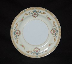 Vintage 1930&#39;s Noritake Tybalt 7-1/2&quot; Salad Plate Floral Swag Blue Ribbo... - £11.83 GBP