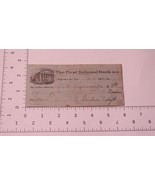 Vintage First National Bank Check May 11 1950  - $4.94