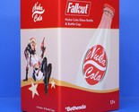 Fallout 4 Nuka Cola Glass Rocket Bottle + 10 Bottle Caps Replica Figure - £28.53 GBP