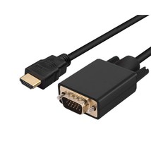 Hdmi To Vga Cable, 6Ft/1.8M Gold-Plated 1080P Hdmi Male To Vga Male Vide... - $19.99