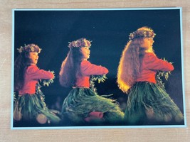 Vintage Postcard, Big Island, Hawaii - Merrie Monarch Festival - Hula Dancers - £3.55 GBP