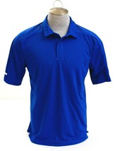 Adidas Blue Iconic Coaches Polo Short Sleeve Polo Shirt Men&#39;s NWT - $65.99