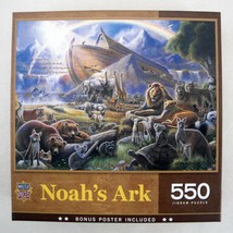 Noah&#39;s Ark by William Clayton Hallmark Bible Jigsaw Puzzle 550 pc MasterPieces - £11.55 GBP