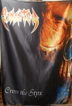 SINISTER Cross the Styx FLAG CLOTH POSTER BANNER CD Death Metal - £15.71 GBP