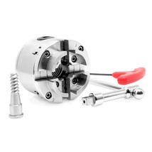 WEN LA4275 2.75-Inch 4-Jaw Self-Centering Keyed Lathe Chuck Set with 1-Inch x 8T - $129.99