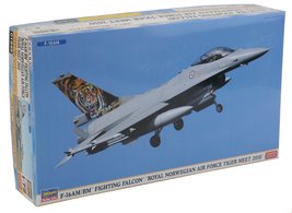 Hasegawa 01949 1/72 F-16AM/BM Fghtng Falcon Rnaf Tiger Meet Ltd - $49.11