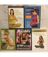  Prenatal workout fitness DVD lot yoga for your pregnancy Jillian Michaels - £9.80 GBP