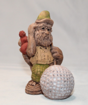 Confused Golfer Can&#39;t Seem to Find His Ball Funny Clay Golf Figurine - £3.70 GBP